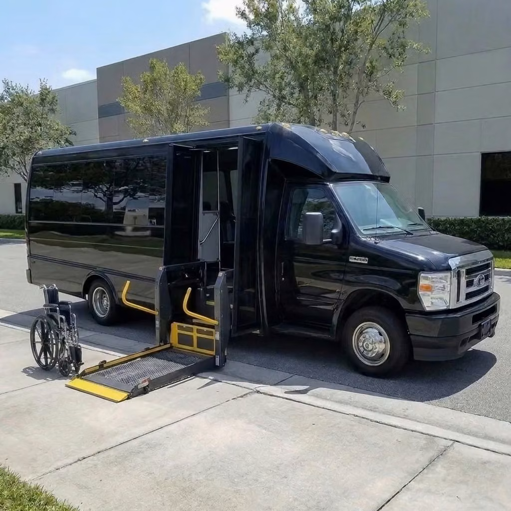 stanton 18 passenger minibus wheelchair lift
