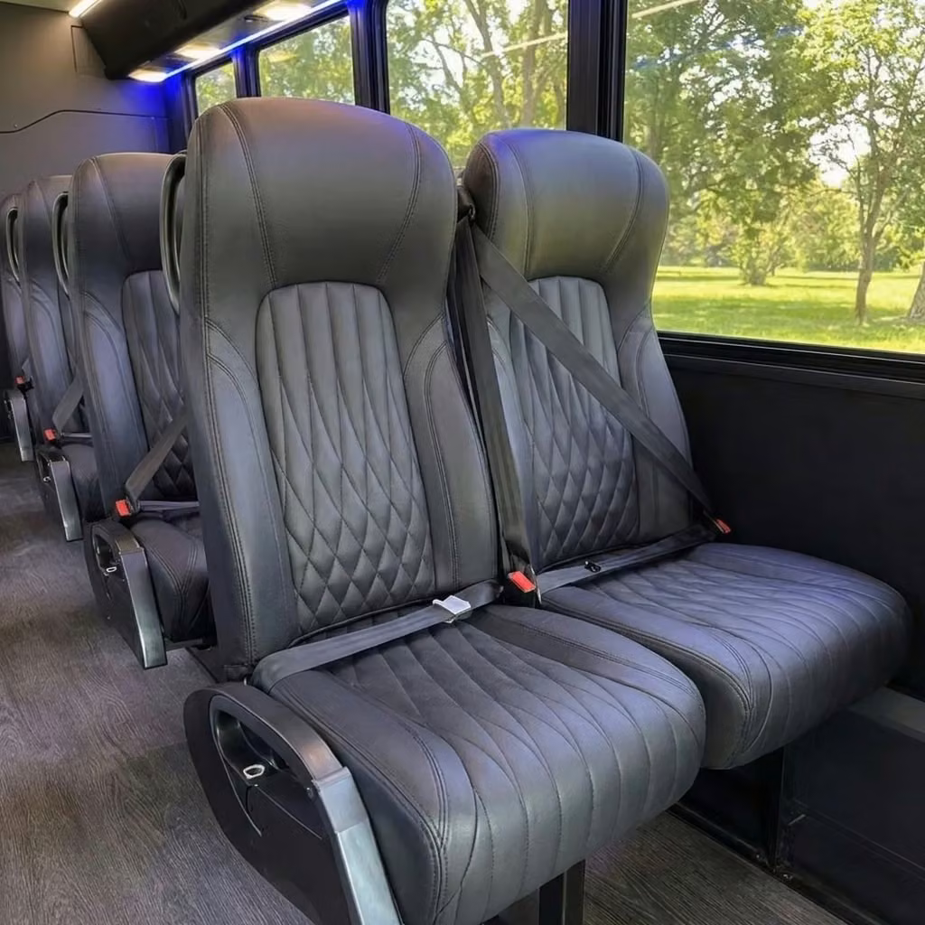stanton 20 passenger minibus high back seats
