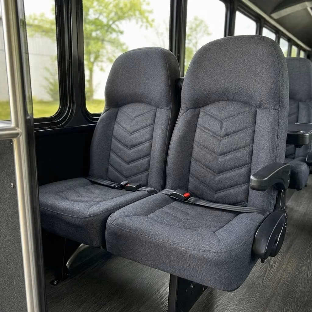 stanton 25 passenger minibus high back seats