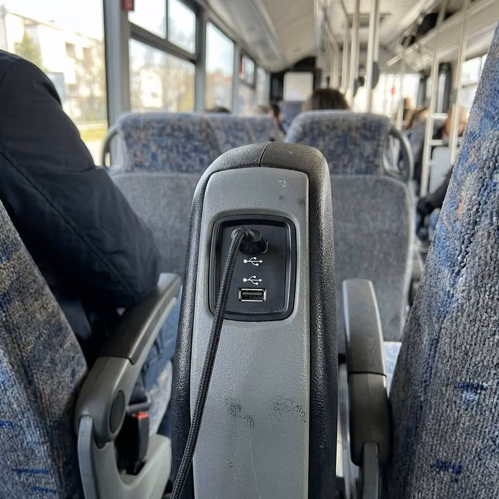 stanton 28 passenger minibus usb charging