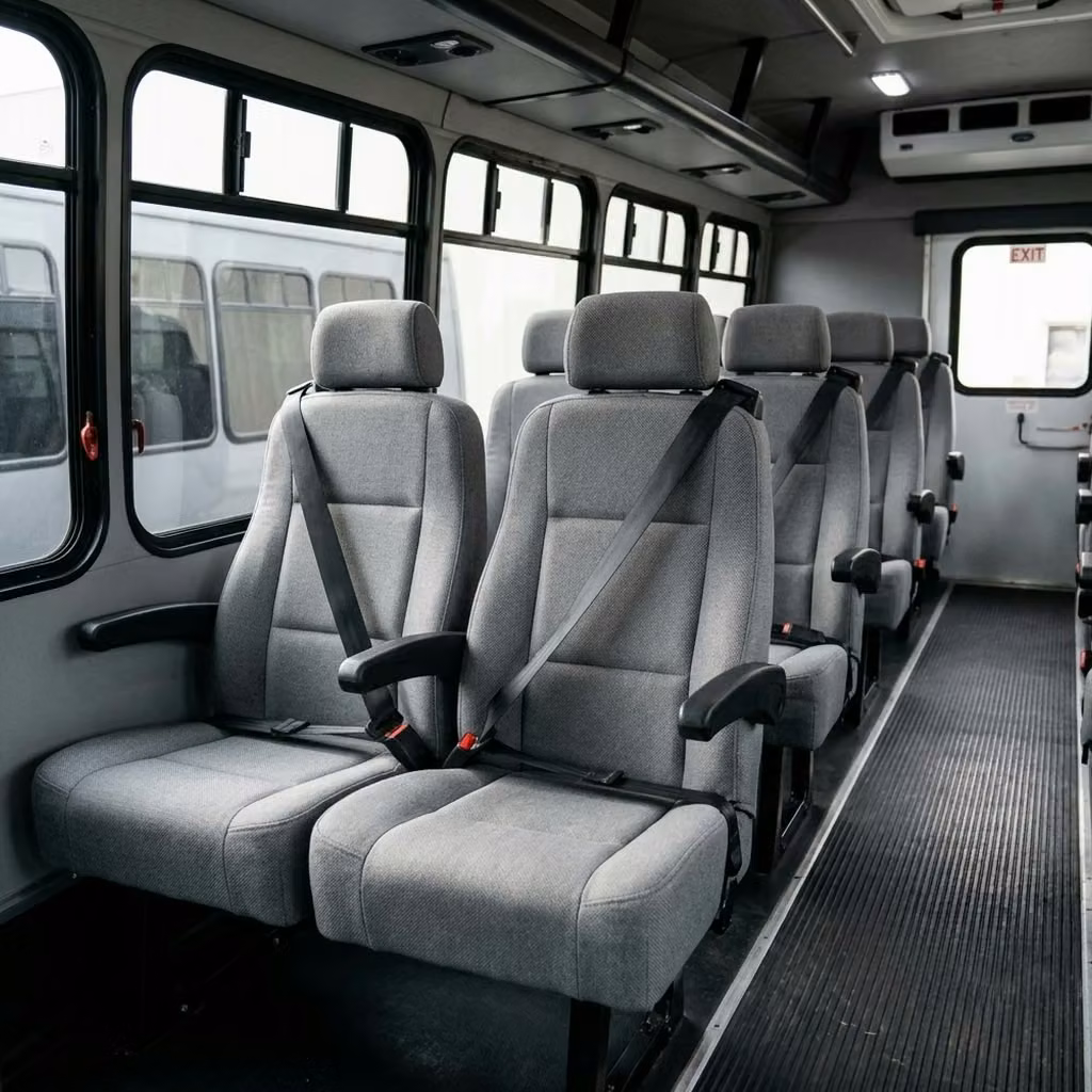 stanton 35 passenger minibus reclining seats