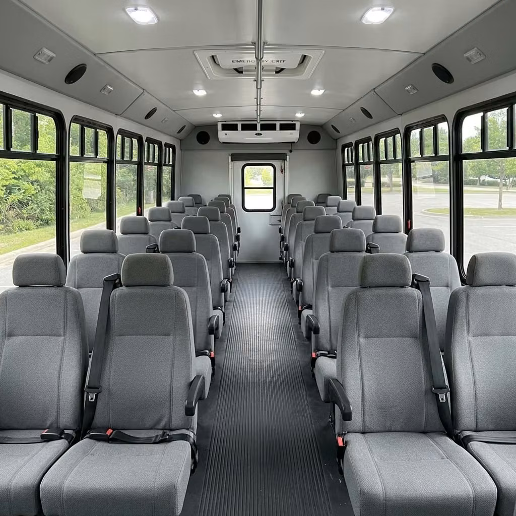 stanton 35 passenger minibus seating