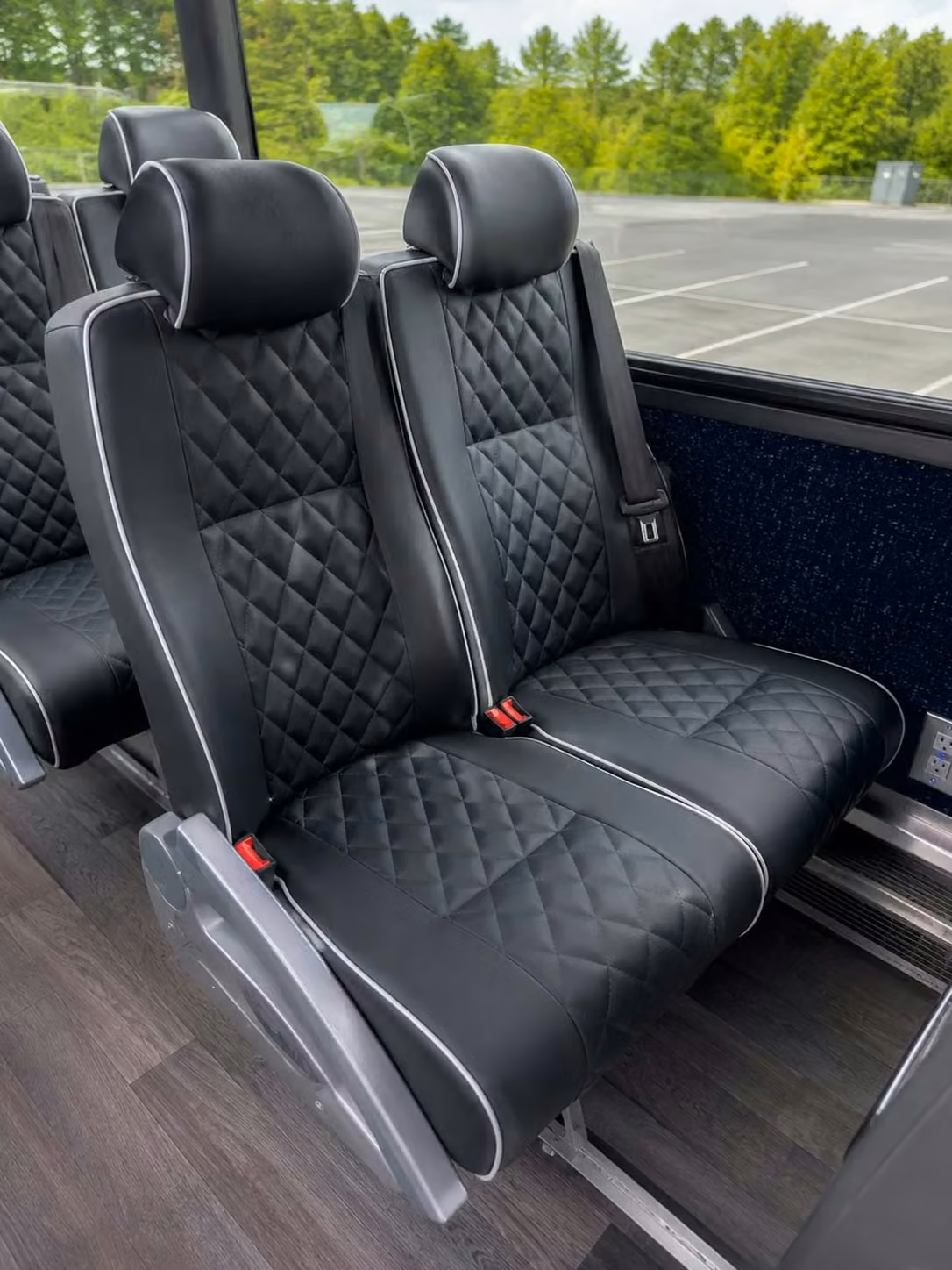 stanton 56 passenger charter bus reclining seats