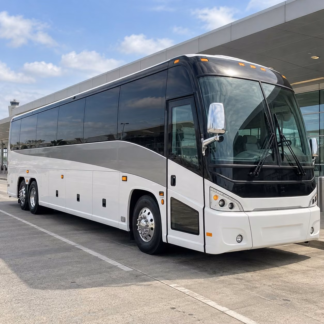 stanton 56 passenger charter bus rental