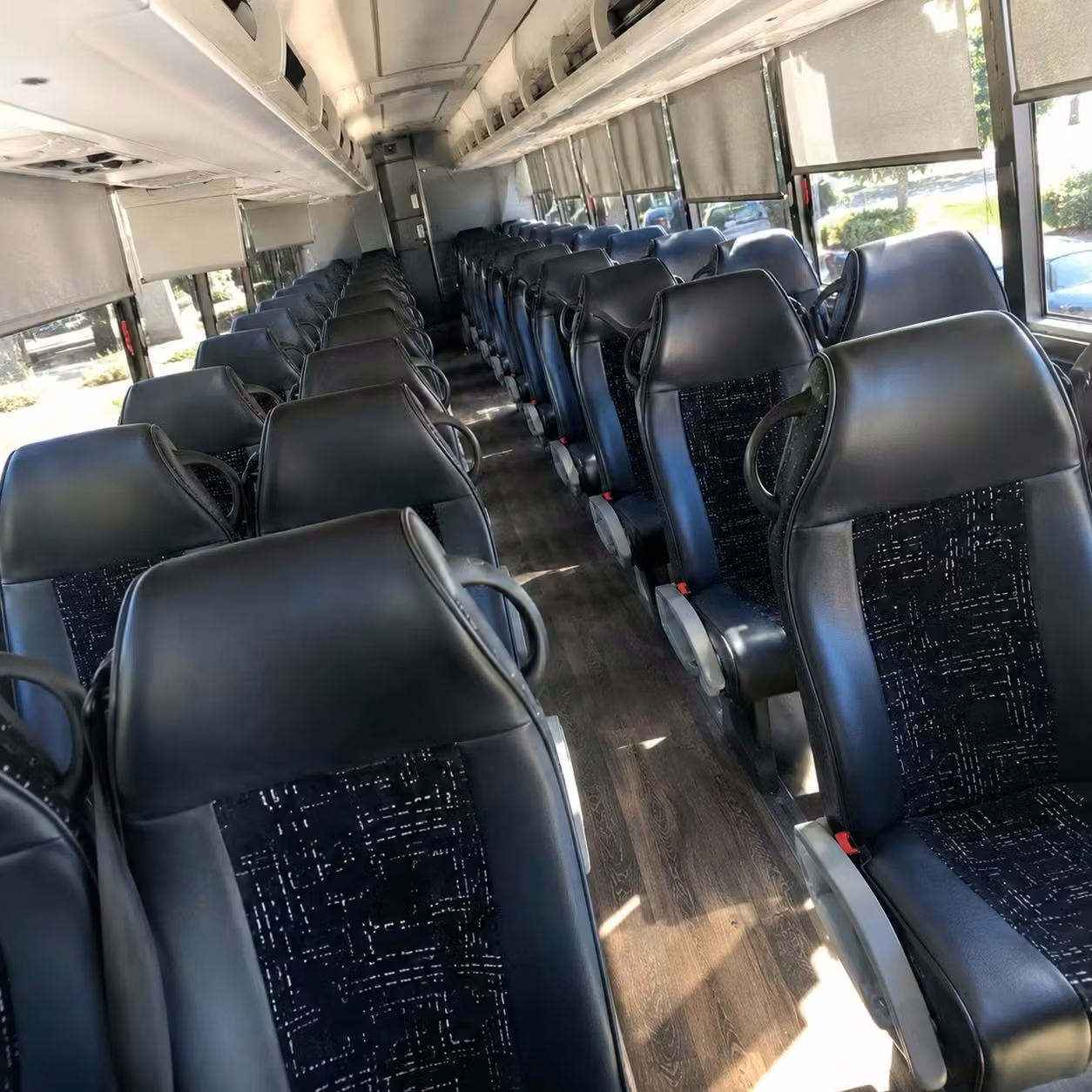 stanton charter bus interior 2