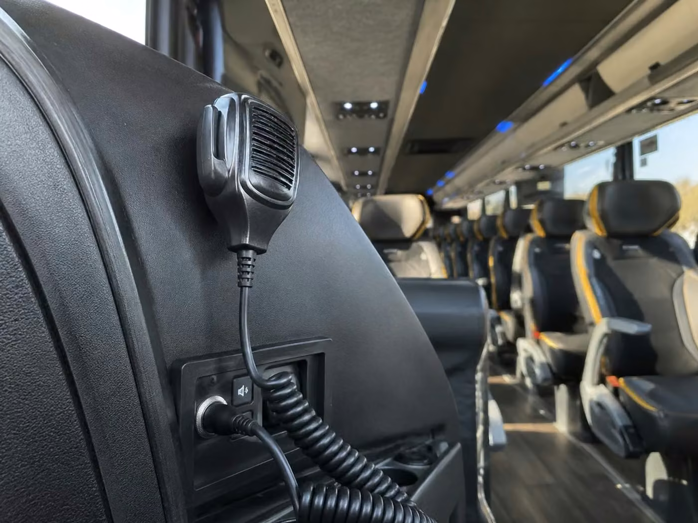stanton charter bus pa system