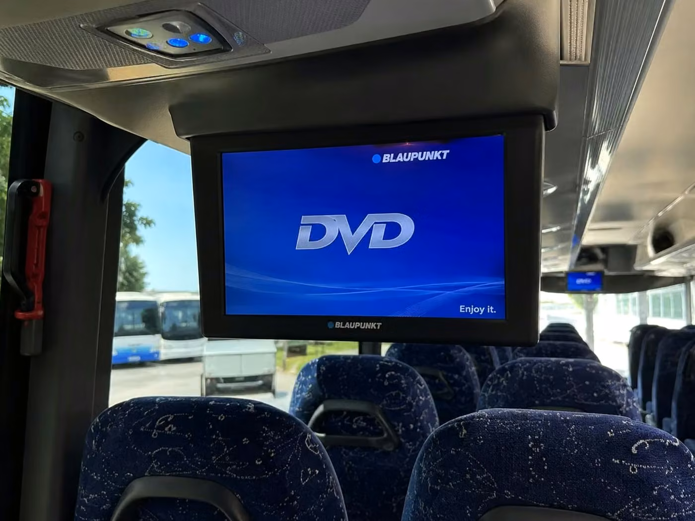 stanton charter bus tv monitors