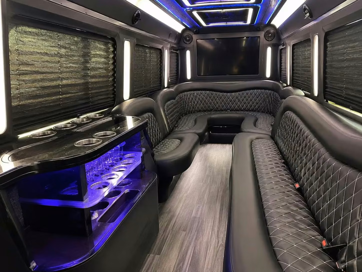 stanton party bus bar area