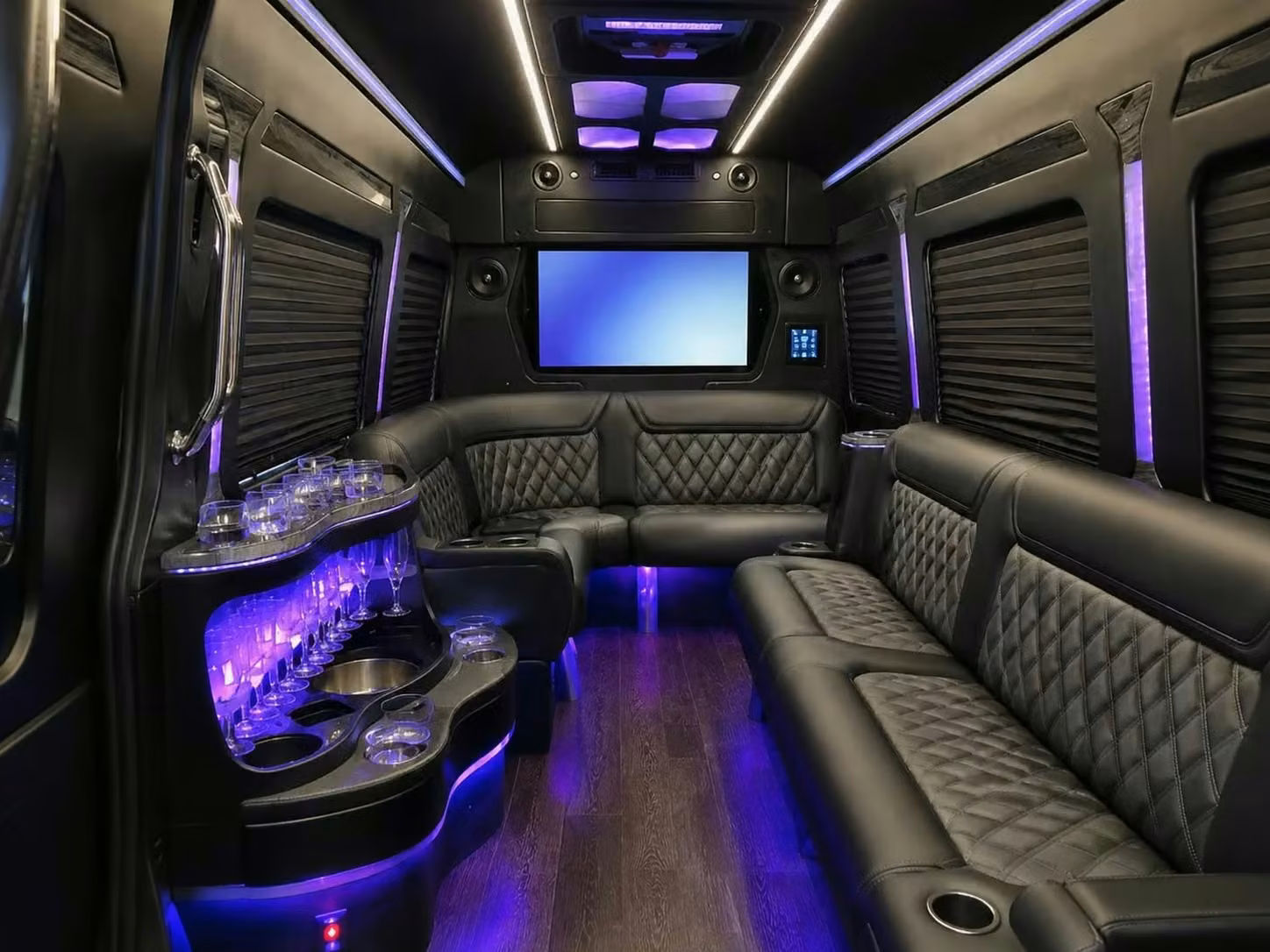 stanton party bus smart tvs
