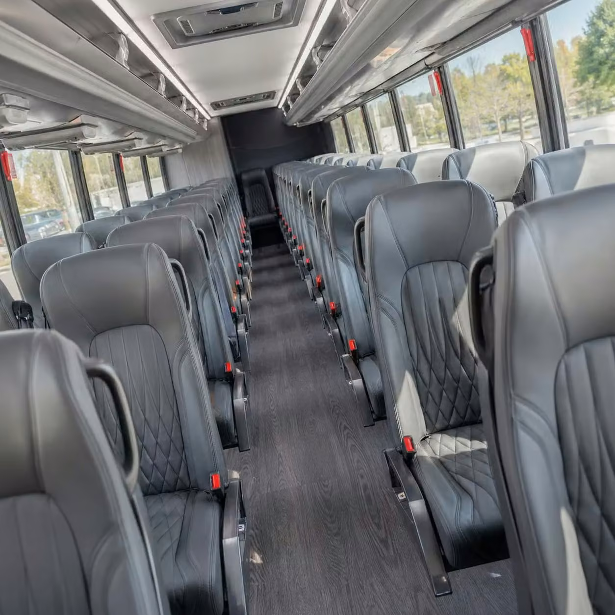 30 passenger minibus inside