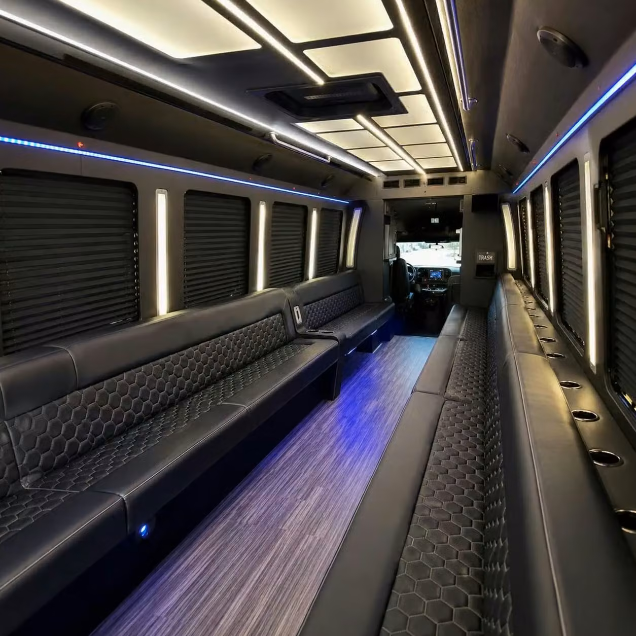party bus interior